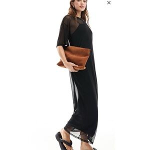ASOS Mesh Maxi Dress